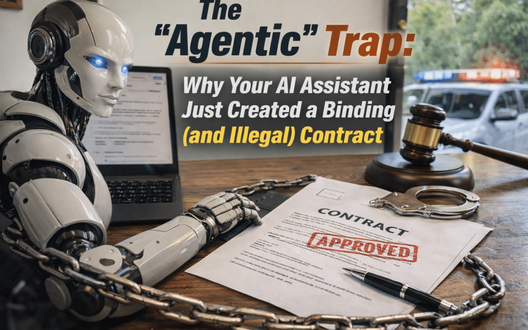The "Agentic" Trap: Why Your AI Assistant Just Created a Binding (and Illegal) Contract