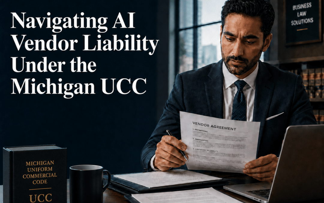 Navigating AI Vendor Liability Under the Michigan UCC
