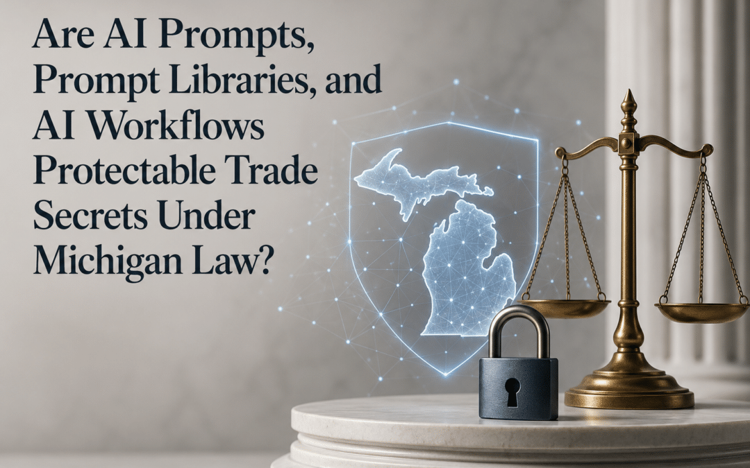 Are AI Prompts, Prompt Libraries, and AI Workflows Protectable Trade Secrets Under Michigan Law?